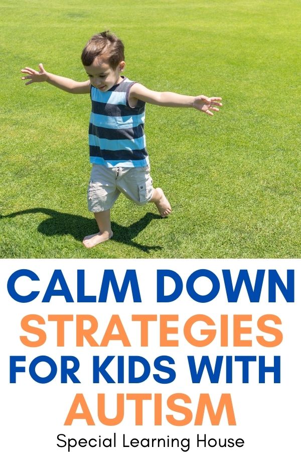 Calm Down Strategies for Kids with Autism